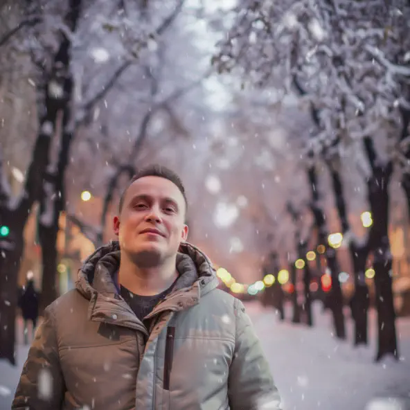 Музика Alex Coffman - По Снежным Аллеям