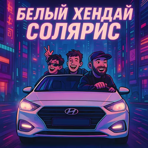 Музика Mitchel - Белый Хендай Солярис (feat. Баюн & Богдан)